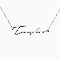 Personalized deals signature necklace