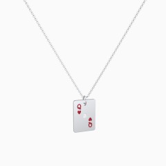 Queen of 2025 hearts necklace