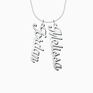 Personalized Gothic Lock Necklace